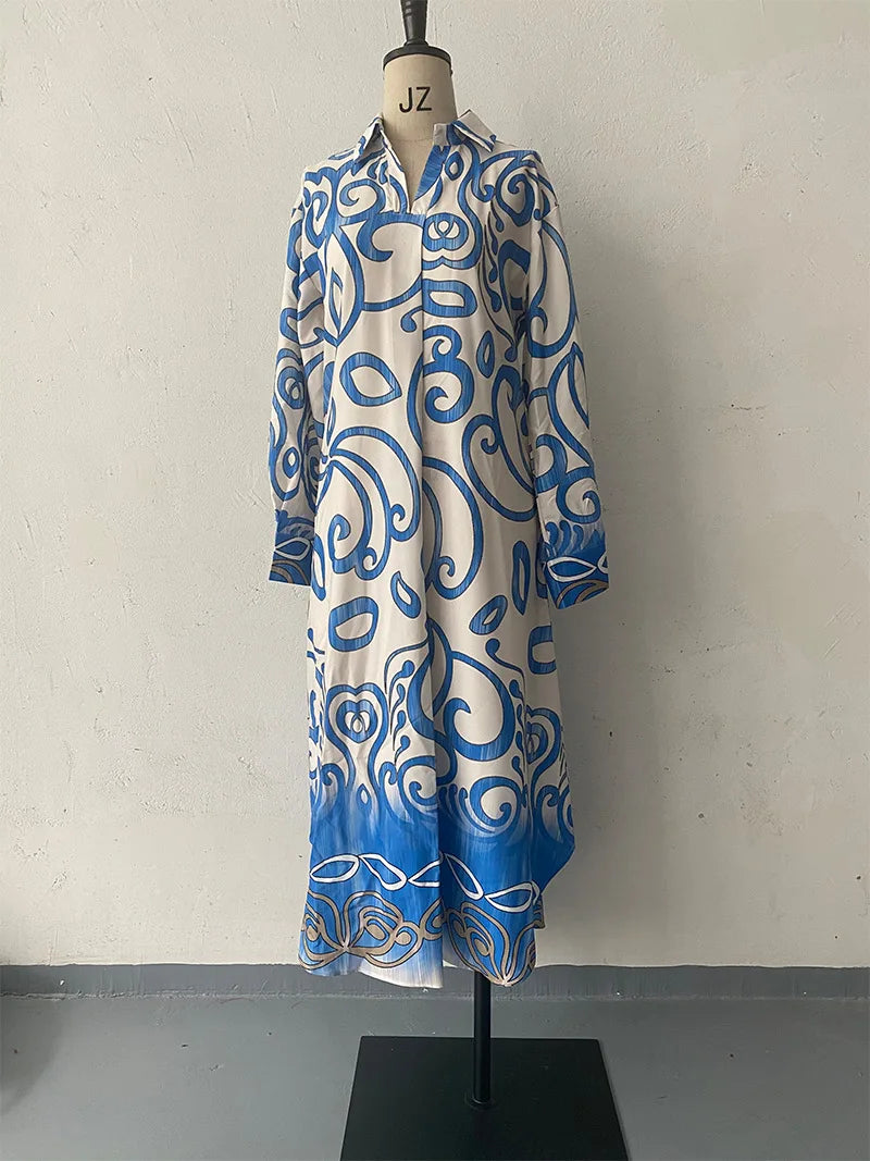 Vintage Floral Bohemian Dress