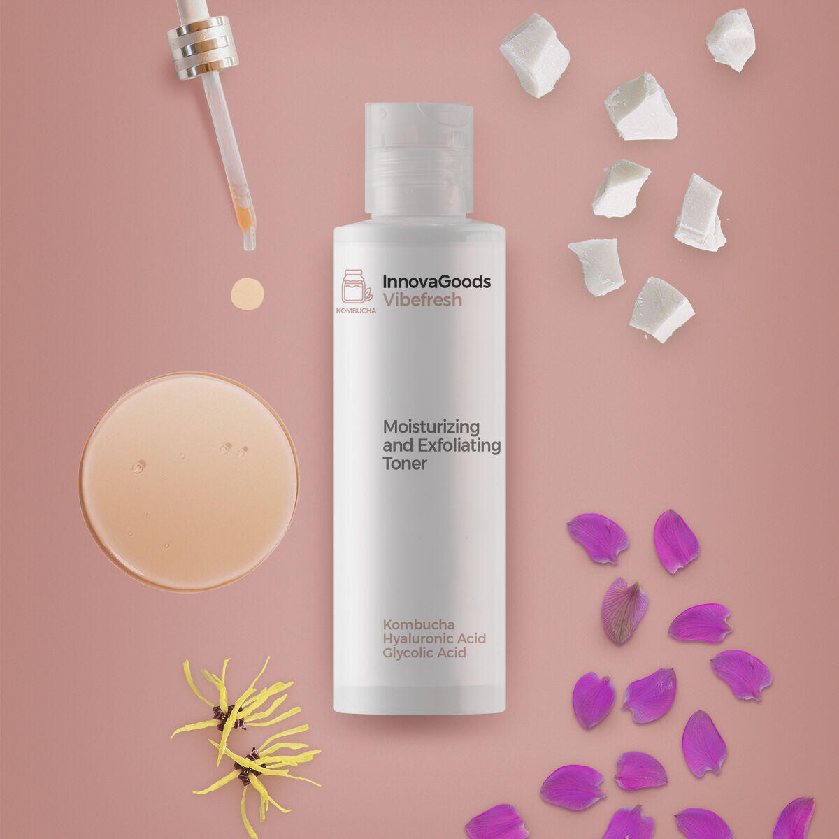 Tónico Facial Hidratante y Exfoliante Kombucha - BeautyGoods®