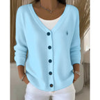Versatile Solid Color Sweater