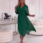 Women's Slimming Midi Dress