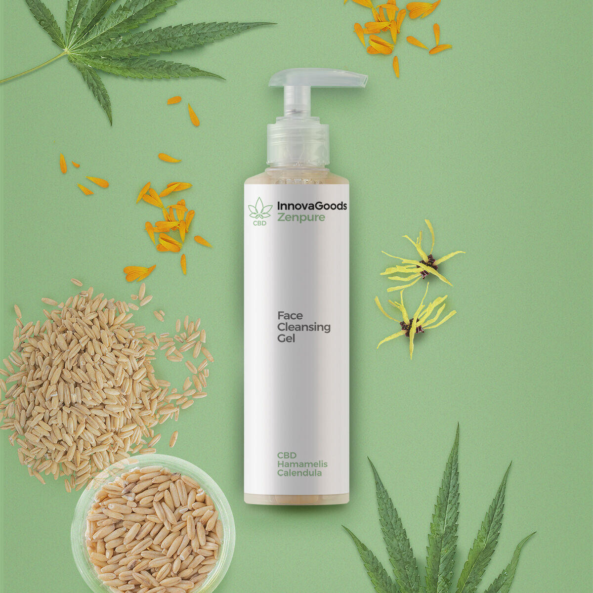 Gel Limpiador Facial CBD - BeautyGoods®